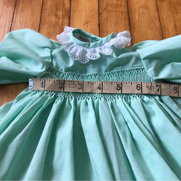 Vintage Rosalina Smocked Dress Size 22” - Picture 10 of 11